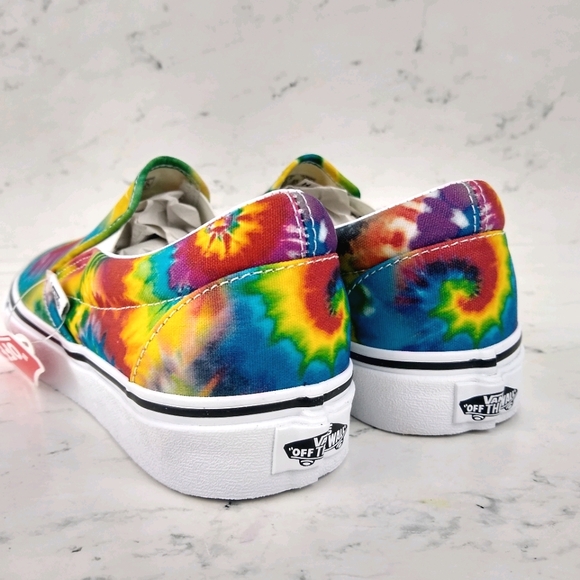 **LAST1**NEW Vans Tie Dye Slip On Skate Shoe - Picture 4 of 4